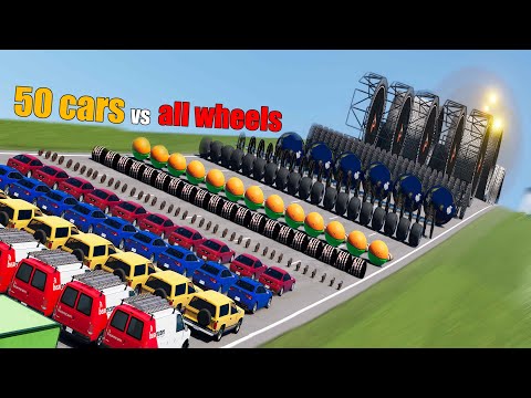 Wheel Madness #3 - Who Will Stop the Cars? - Beamng drive