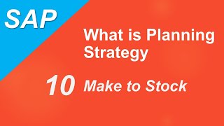 Download lagu SAP Make to Stock (MTS) | Planning Strategy 10 | Make to Stock | Demand Management mp3