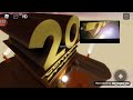 20th Century Studios Logo In Roblox With 4 20th Century Fox Logo Theme