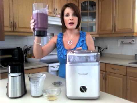 Blueberry Maple Ice Cream