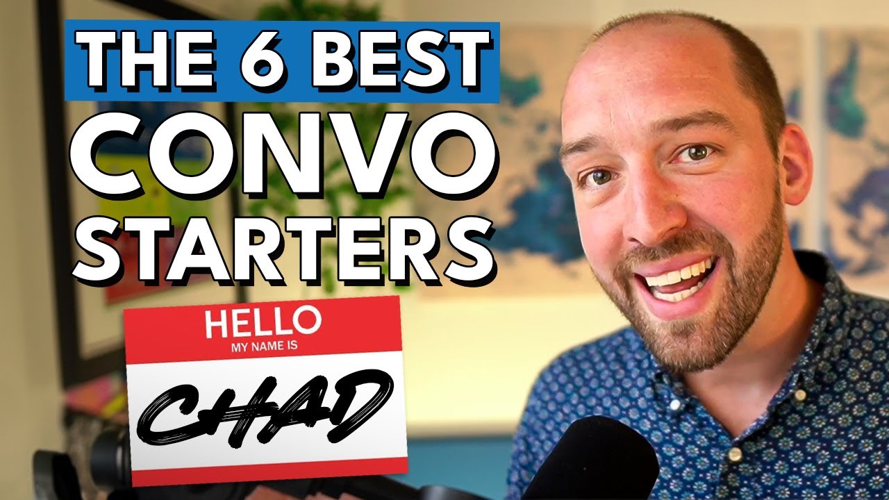 6 Ways To Start A Conversation / Event Icebreakers