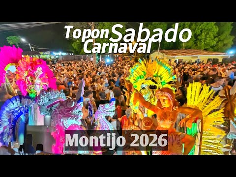 Montijo Vibró, 🎇 con el Topón🔥 👑 del Sábado de Carnaval 2026