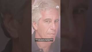New details emerge in Jeffrey Epstein's death