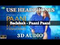 Badshah Pani Pani 3d Song