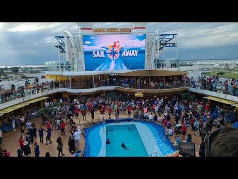 Sail Away Party on Carnival Mardi Gras (November 2021)