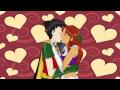 My First Kiss (Starfire and Robin) 
