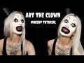 Terrifier Art The Clown Makeup Tutorial