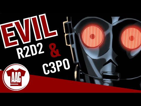 The Evil Versions of R2D2 and C3PO | 0-0-0 and BT-1 Killer Droids | Galactic Minute