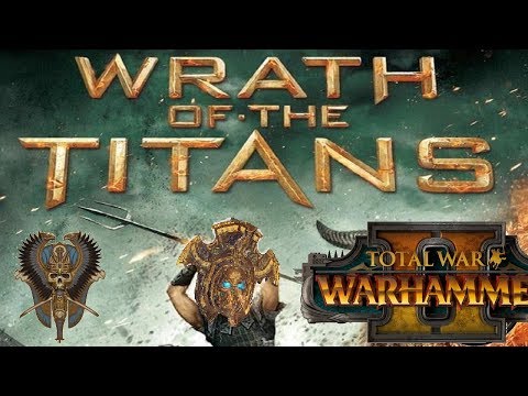 Tomb Kings vs Greenskins | WRATH OF THE DOUBLE TITAN BUILD - Total War Warhammer 2