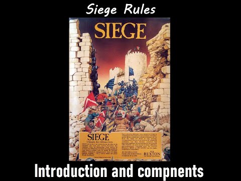 Siege Tutorial part 1 - Introduction and Components
