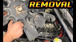Dodge Clutch Fan REMOVAL | RAM | JEEP | Magnum Engine