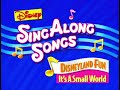 Disney SingAlong Songs 4K Disneyland Fun It S A Small World