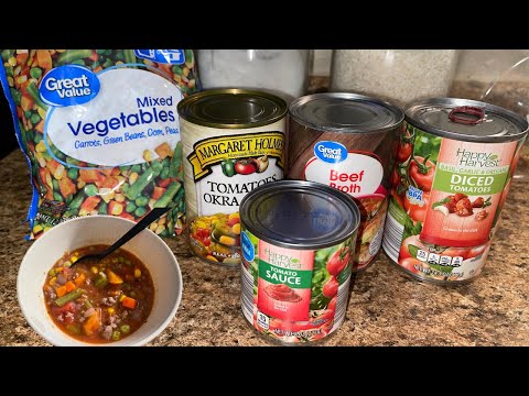 HOW TO MAKE VEGETABLE SOUP AT HOME: DUMP AND GO CROCKPOT MEALS!