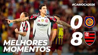 MADUREIRA 0 X 8 FLAMENGO | MELHORES MOMENTOS | CAMPEONATO CARIOCA (02/03/26)