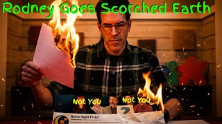 Watch It Plays Sets Fire to Game Night Picks AKA Pair of Dice Paradice. Just a flesh wound, though.