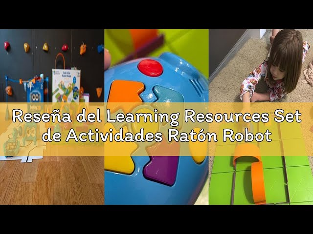 Vídeo relacionado con Learning Resources Set de Actividades Ratón Robot Code & GO, Juego codificación Infantil, programación para niños, Juguete Stem Educativo, Edades 4-8, Incluye 83 Piezas y Tarjetas