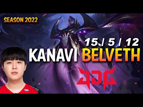 JDG Kanavi BEL'VETH vs GRAVES Jungle - KR Ranked