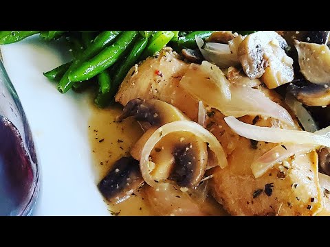 Ninja Foodi Chicken Marsala Pressure Cooker low carb...