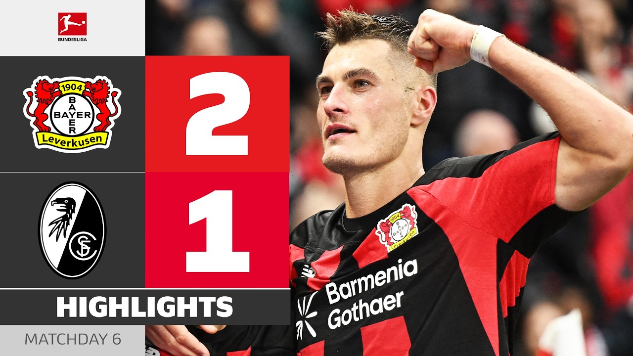 MATCHWINNER Schick! | BAYER 04 LEVERKUSEN - SC FREIBURG | Highlights | Matchday 6 – Bundesliga 26/27