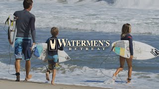 Cory Lopez and Kids at Watermen&#39;s Retreat