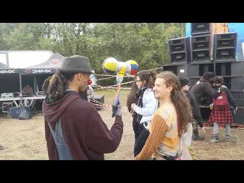 The Clown Raver with the Hammer at Frenchtek 30