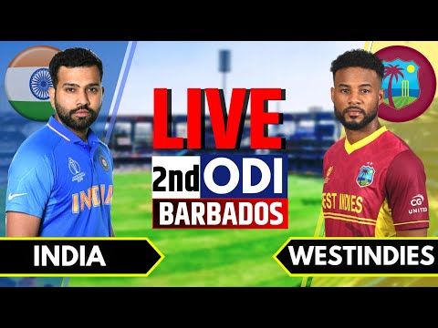 India vs West Indies 2nd ODI Live Score & Commentary | IND vs WI Live Score & Commentary, #livescore