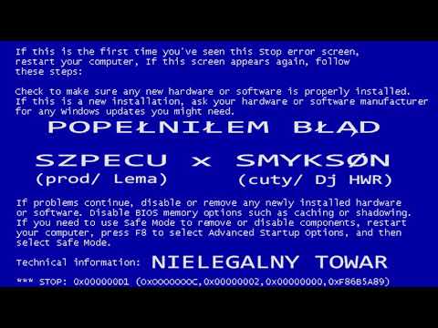 SZPECU x SMYKSØN - POPEŁNIŁEM BŁĄD (prod:Lema/skrecze:DJ HWR)