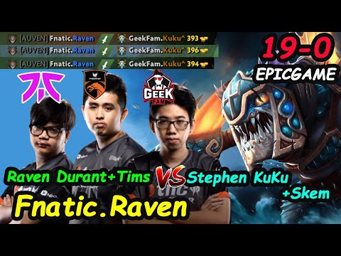 Fnatic Raven Durant - [Slark] vs GeekFam Stephen KuKu [Nature Prophet] EPICGAME Dota 2 Perspective