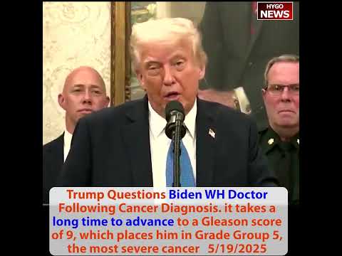Trump on Biden Gleason 9 Diagnosis: 'Same Doctor Who Said He Was Cognitively Fine -- Auto-Pen Is Becoming a Big Deal'; Rubio: Saudi Speech 'One of Most Profound in American History -- Builder, Not Bomber'