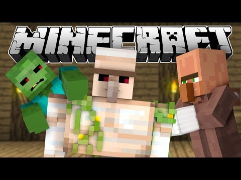 How Iron Golems Were Made - Minecraft Animation