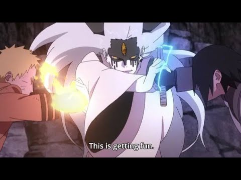 Naruto And Sasuke Vs Momoshiki Full Fight Hd [ ENGLISH DUB 4k ma 60fps