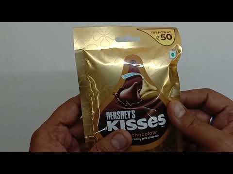 hershey's kisses milk chocolate irresistible creamy milk chocolate unboxing. valentine's day candy.