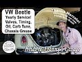 Classic VW BuGs Presents VW Beetle Yearly Service by Heidi and Franny’s Garage