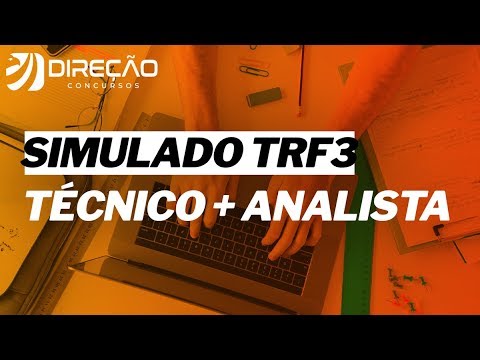 Simulado TRF3 - Técnico + Analista | AO VIVO