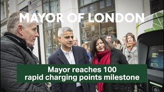 Watch the London Mayor Sadiq Khan talk about the EV taxi benefits