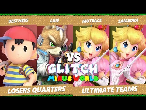 Glitch 7 SSBU - Muteace & Samsora Vs. BestNess & Lui$ - Smash Ultimate Tournament Losers Quarters