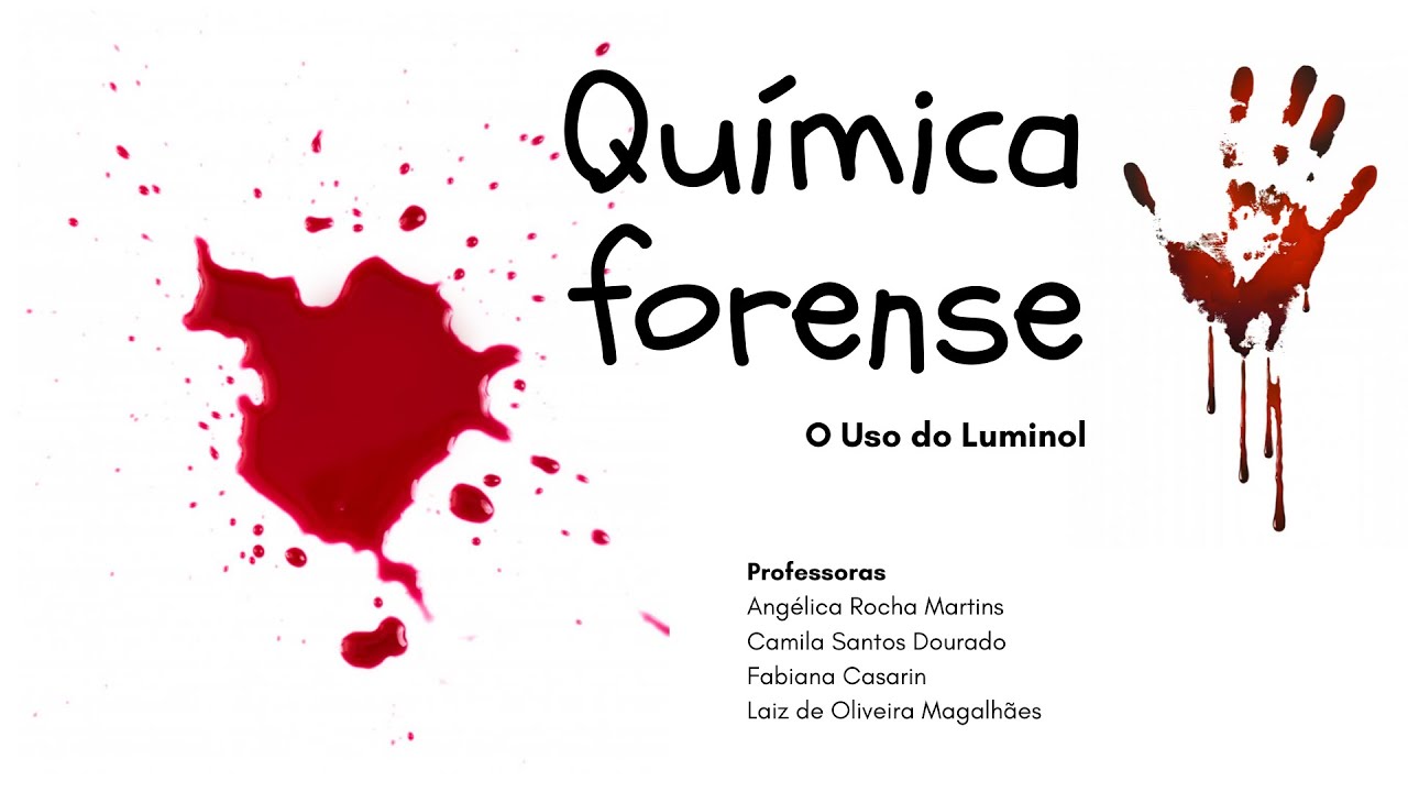 Química Forense - O Uso do Luminol