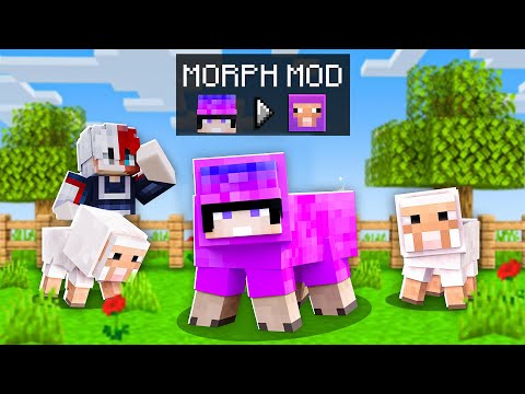 NY Gamer  - Using MORPH MOD To Cheat In Minecraft Hide and Seek! @Shivang02
