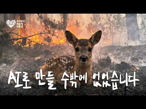 우리강산 푸르게 푸르게와 동물들이 전하는 이야기, 함께 봐주세요