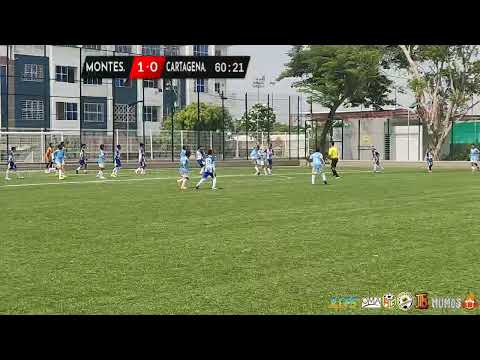 LIGA DE FUTBOL DE BOLIVAR CATEGORÍA 2013  CARTAGENA CITY VS MONTES ELITE