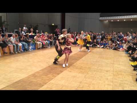 World Championship Boogie Woogie 2015   Quarter Final   Heat 10 Jesper & Sarah