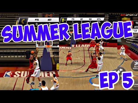 NBA 2K20 Mobile My Career EP. 5 - Summer League Game Vs the Raptors