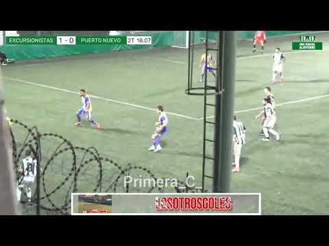 Excursionistas 2-0 Puerto Nuevo / Goles / Primera C