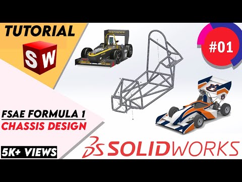 SOLIDWORKS - Formula 1 Chassis Design