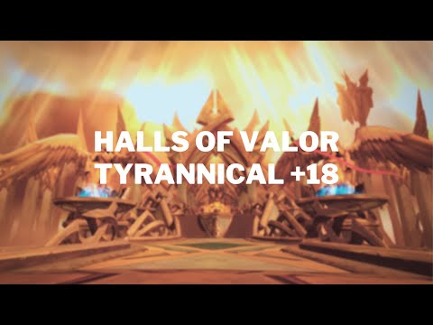Halls of Valor +18 - Protection Warrior PoV/Communication (HUGE!)