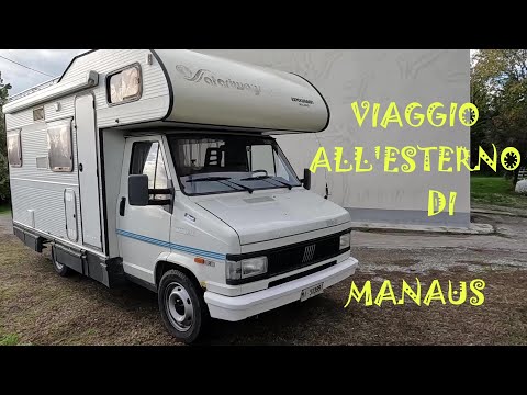 VIAGGIO all'ESTERNO di MANAUS [Cellula SAFARIWAYS su DUCATO 2.5 TD del 1991]