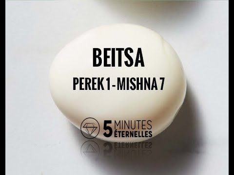Beitsa - Perek 1 Mishna 7 - Mar. 26 Kislev 5782