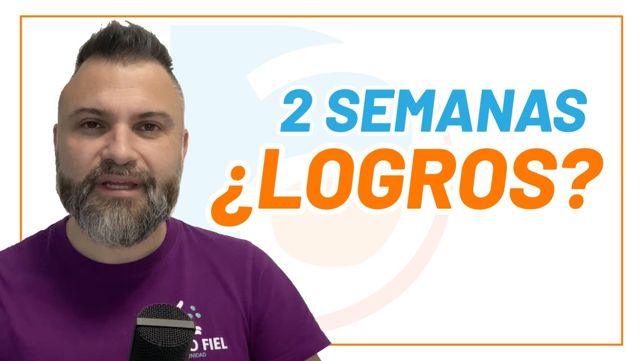 ¡Sorprendido! Esto he logrado y aprendido en 2 SEMANAS