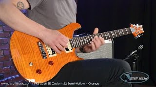 Video thumbnail for PRS 2016 SE Custom 22 Semi-Hollow | N Stuff Music by N Stuff Music