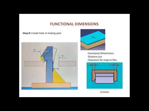CATIA V5-PLASTIC DESIGN FEATURE:SNAP